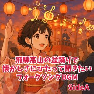 藍染めの浴衣に揺れて