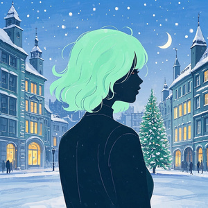 White Stardust Christmas