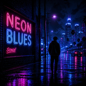 Neon blues