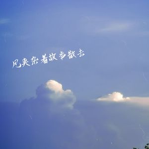 风夹杂着故事散去