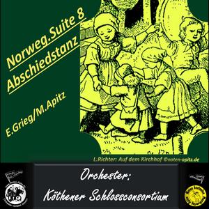 Norwegische Suite Teil 8 Norwegischer Tanz Abschiedsatanze E. Grieg ( ) [Violi-ne/Orchester]