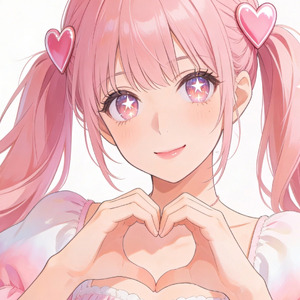 粉发萌心