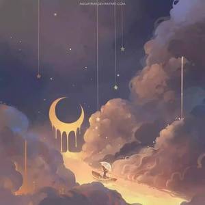 夜落星辰欲语时