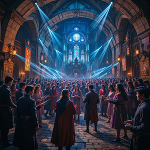 Dark medieval techno