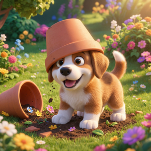 ほのぼのワンコのイタズラ計画