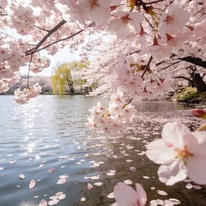 春天湖边的暗恋