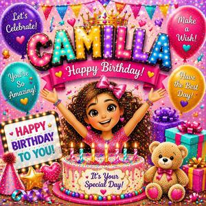 Happy Birthday Camilla