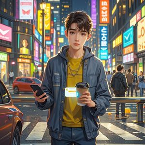 城市霓虹下的独白