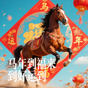 马年到 福来到 好运到