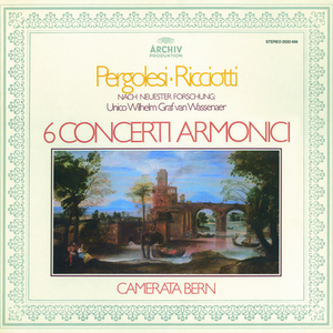 6 Concerti Armonici (Formerly Attributed To Pergolesi) / No. 5 In B Flat:1. Largo andante