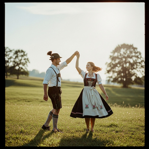 Bavarian Dance Alpine Folk