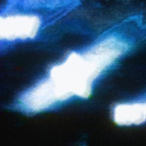 he runs through mist.