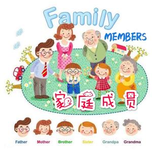 双语童谣：家庭成员 Family members
