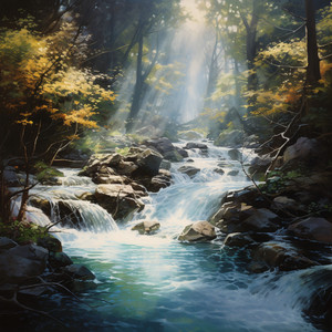 Melodías De Spa En El Flujo Del Río