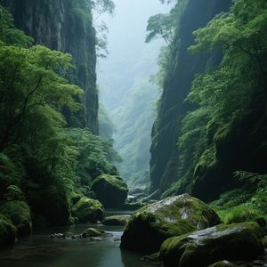 幽谷静谧