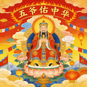 五爷佑中华