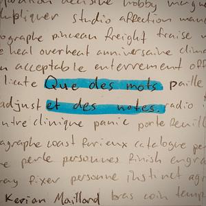 Que des Mots et des Notes