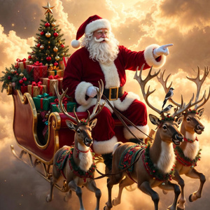 第一章：はじまりの夜、 サンタとトナカイが旅立つ夜、世界に静けさが訪れる -後編-