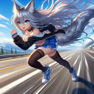 银狼少女疾风行