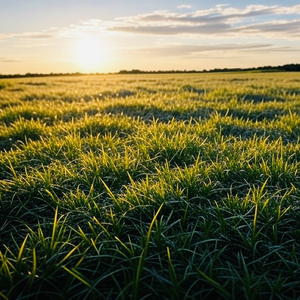 В поле чистом серебрится