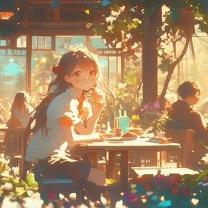 パンケーキのうえの虹色の夢