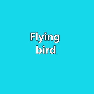 Flying bird