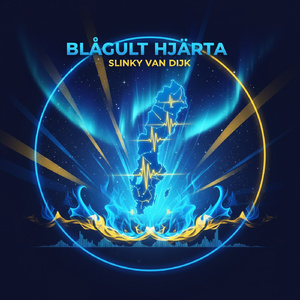 Blågult Hjärta