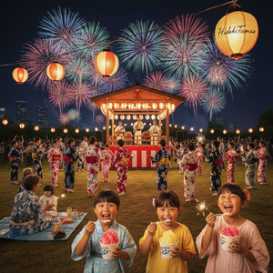 夏の灯火
