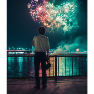 冷夏　　#花火大会 by Damaged Apple