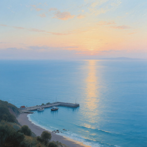 涙も この海を…