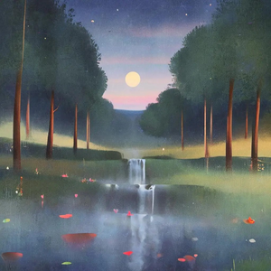 凛冬冰川间的寂静独白