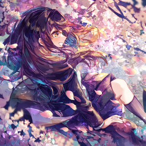 桜吹雪、大好きなきみへ