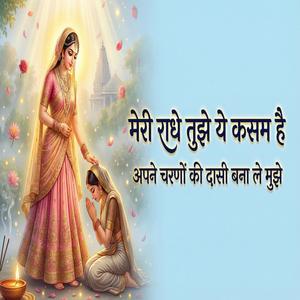 मेरी राधे तुझे ये कसम है अपने चरणों की दासी बना ले मुझे