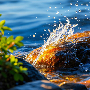 催眠曲古筝流水白噪：叮咚、刮奏、舒缓