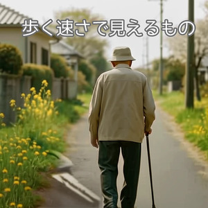 歩く速さで見えるもの