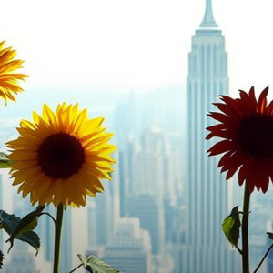 虹のように美しく