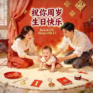 祝你周岁生日快乐