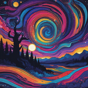 夜空のプレリュード (Prelude to the Night Sky) by @aiver123