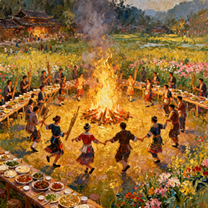 欢歌漫野 · 三月三