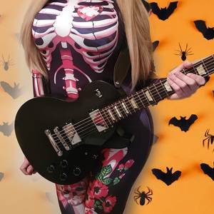 Spooky Scary Skeletons (Rainy Jazzy Halloween Lofi Guitar Cover)
