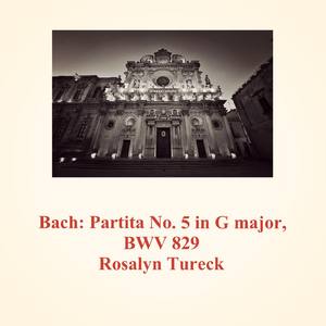 Partita No. 5 in G major, BWV 829:I. Preambulum