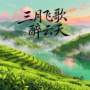 三月飞歌醉云天