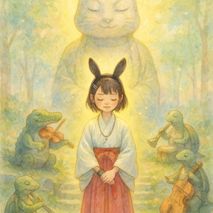 顕現！うさぎ大明神！ by Henumn(日本)