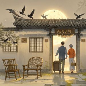 燕归巢-风动了我的发型