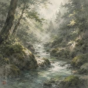 Mountain Stream (Japanese Zen Ambient)