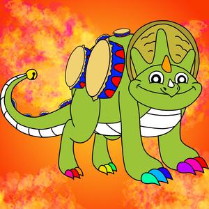 Drumseratops Poppy Playtime 5 Song (Dino Funk Beat)