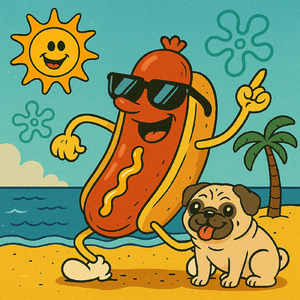 ホットドック・オン・ザ・ビーチ