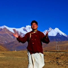 雅拉香布雪山下的草原姑娘 (和声版)