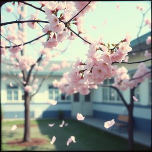 教室の窓辺風に揺れるカーテン午後の陽射し君の笑顔がゆれる