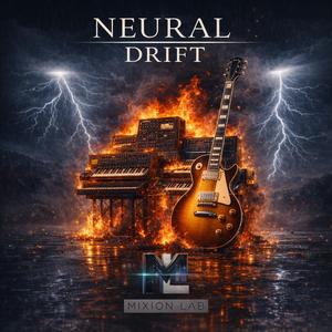 Neon veins cutting through the night